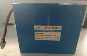 定制的Bakth-LFP-32700-8S7P 24V 40AH 工厂价格LFP电池组可充电电池组