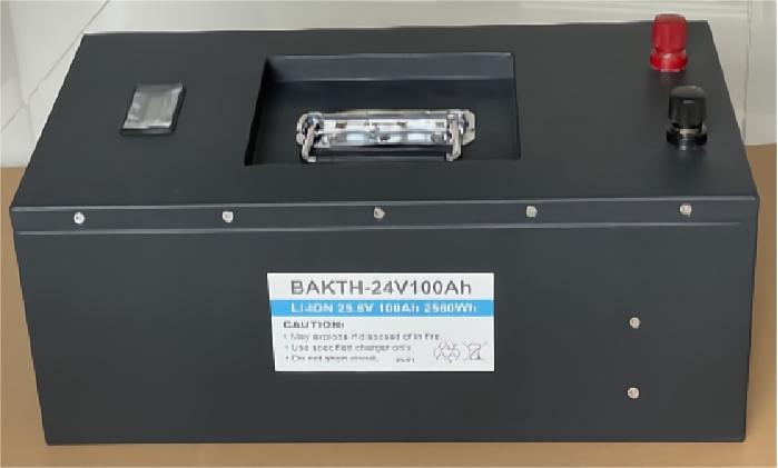 深循环高容量BAKTH-24V100AH 24V 100AH LIFEPO4电池组可充电电池组件用于家用电器