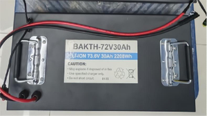 定制的电池Bakth-72v30a 工厂价格锂离子电池组可充电电池组