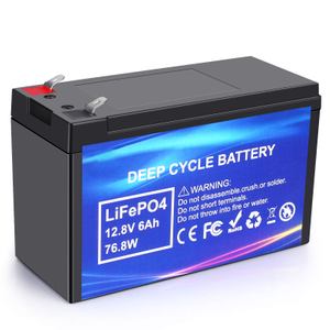 深循环可充电LifePo4电池12.8V 6AH用于电子设备