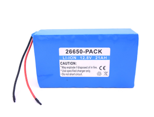 定制可充电LifePo4 12.8V 12AH 26650 4S7P电池组