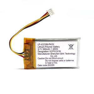可充电锂聚合物电池3.7V 1050mAh Lipo电池GPS跟踪